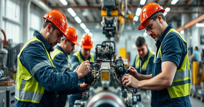 Montagem e Manutenção Industrial Eficiente