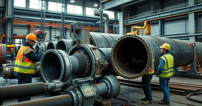 Construção e montagem de tubulações industriais: qualidade e precisão