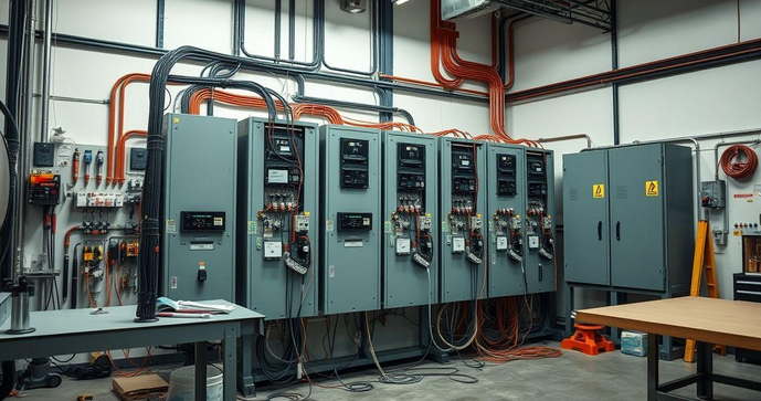 Montagem de quadros elétricos industriais: guia completo para otimização