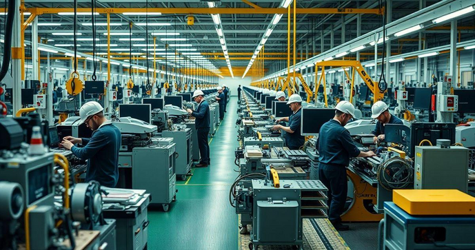 Serviços de montagem industrial: eficiência e segurança