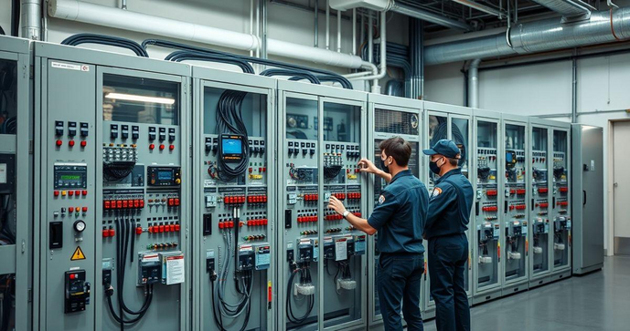 Montagem de quadros elétricos industriais: Guia completo para profissionais