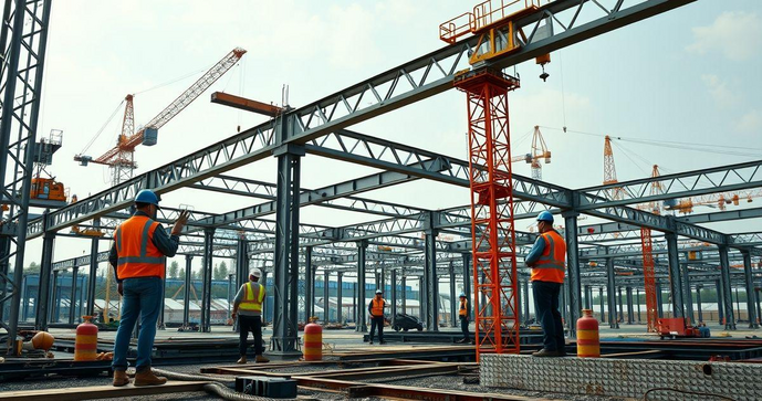 Como Realizar a Instalação de Estruturas Metálicas de Forma Eficiente