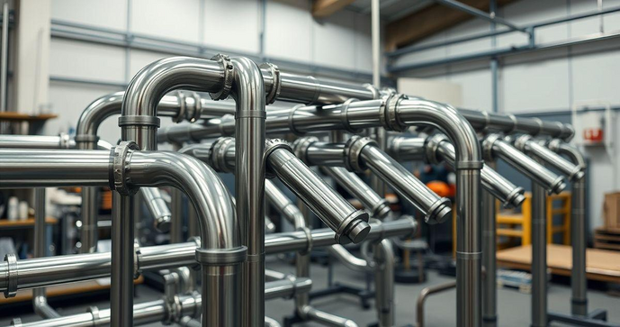 Montagem de tubulação de inox: guia completo para instalação eficiente e segura