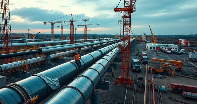 Guia Completo sobre Construção e Montagem de Tubulações Industriais