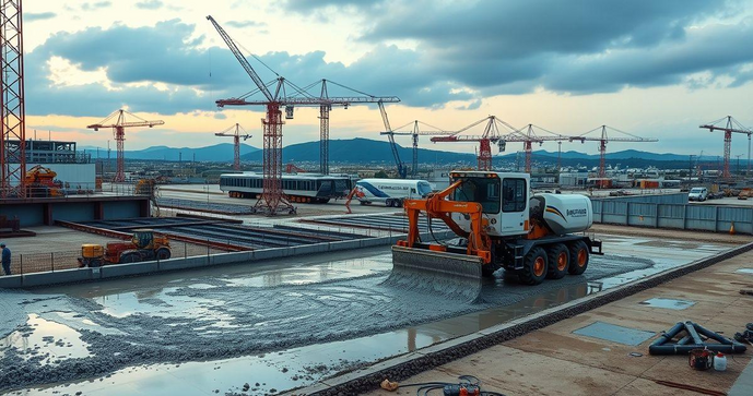 Concretagem industrial: tudo que você precisa saber para garantir qualidade e eficiência