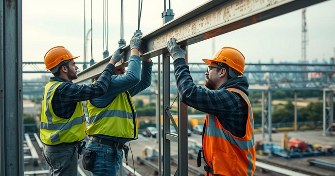 Passo a Passo para a Instalação de Estruturas Metálicas de Forma Eficiente Passo a Passo para a Instalação de Estruturas Metálicas de Forma Eficiente