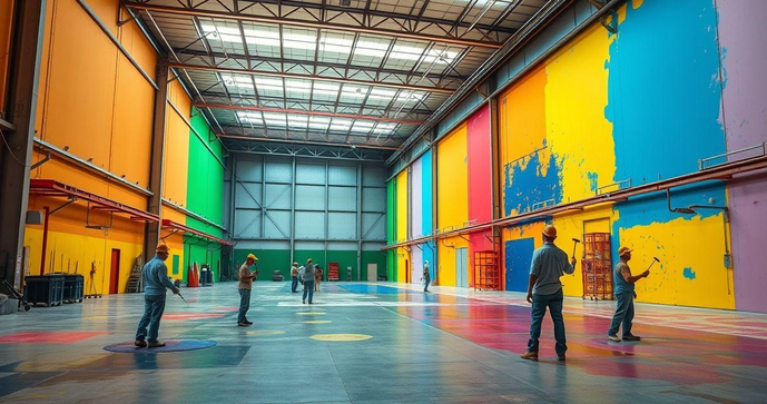 Transforme Seu Espaço: Descubra os Benefícios do Serviço de Pintura Industrial
